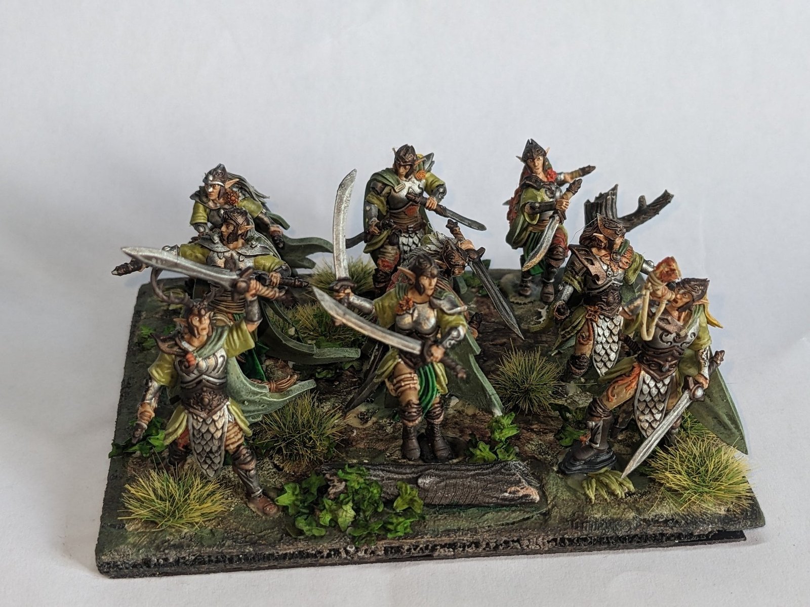 Armée forestière complète imprimée et peinte
