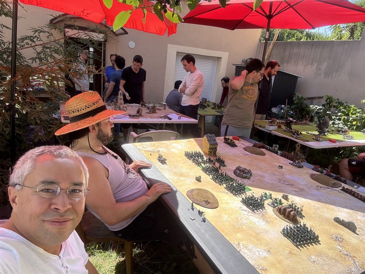 Souvenir d'une journee de wargame entre passionnes